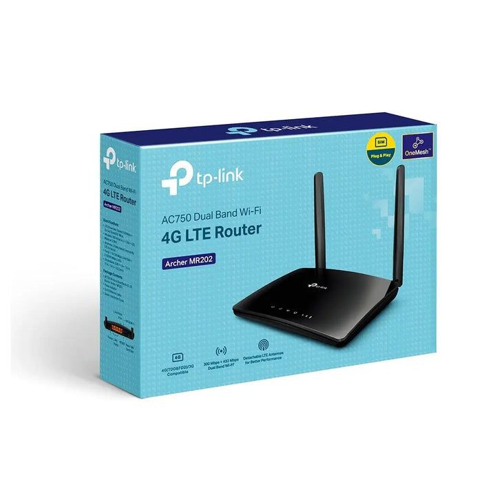 TP-Link Archer MR202 безжичен рутер Fast Ethernet Dual-band