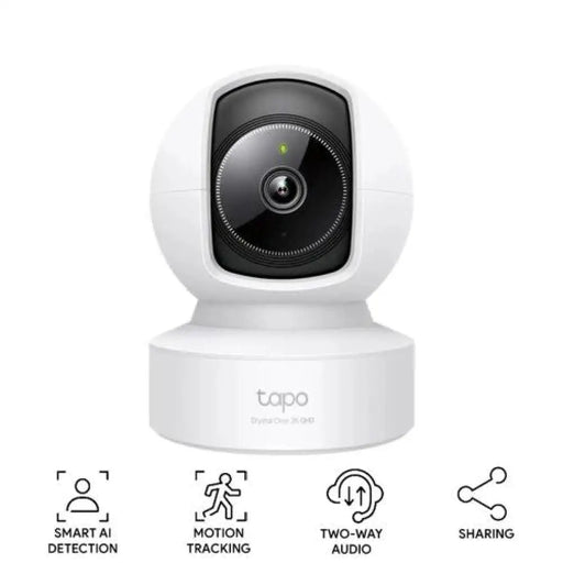 TP-Link Camera Tapo C222 Wi-Fi Indoor Pan/Tilt Security 2K