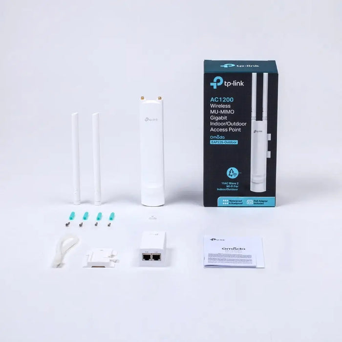 TP-Link Omada EAP225-Outdoor 1200 Mbit/s бяло захранване