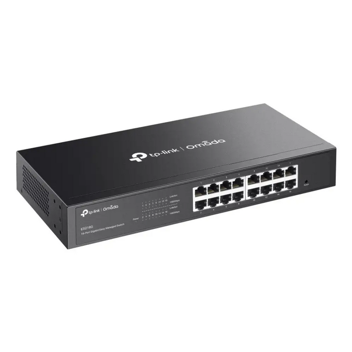 TP-Link Omada ES216G мрежов комутатор управляем L2