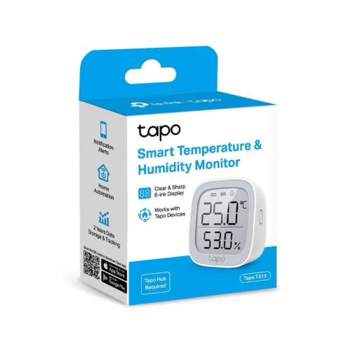 TP-Link Smart Temperature & Humidity Monitor T315 White EU