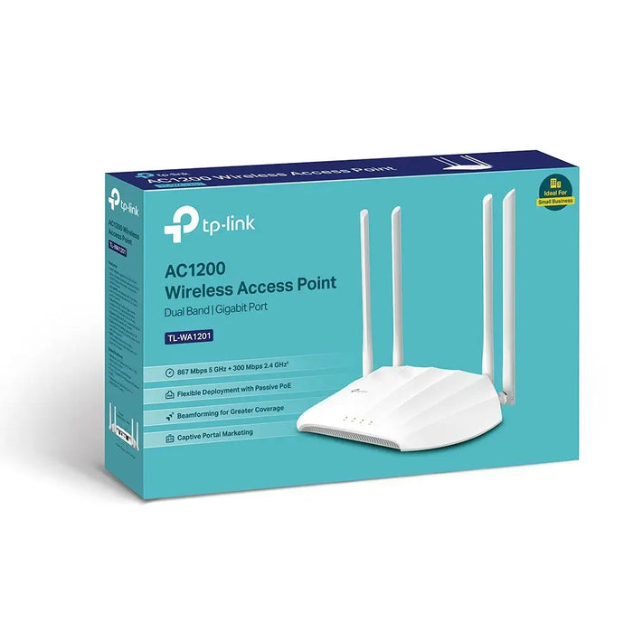 TP-LINK TL-WA1201 безжична точка за достъп 867 Mbit/s Power