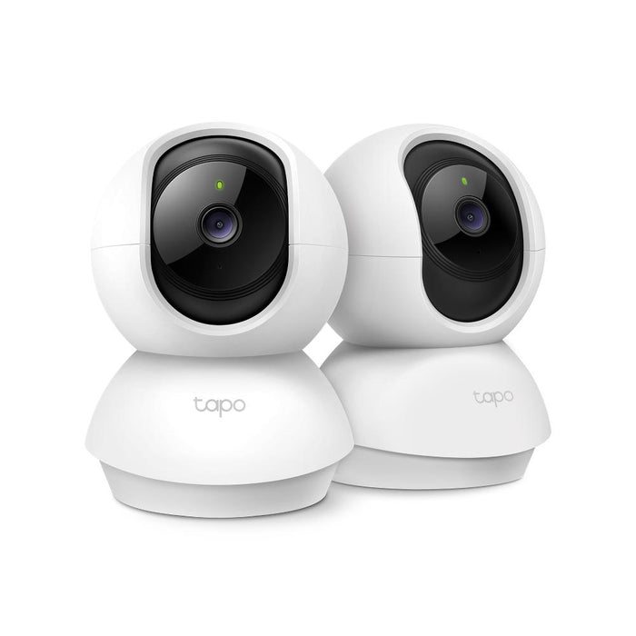 Охранителна WiFi камера TP-Link Tapo C210P2, 360&deg;, Pan/Tilt - 2 Броя