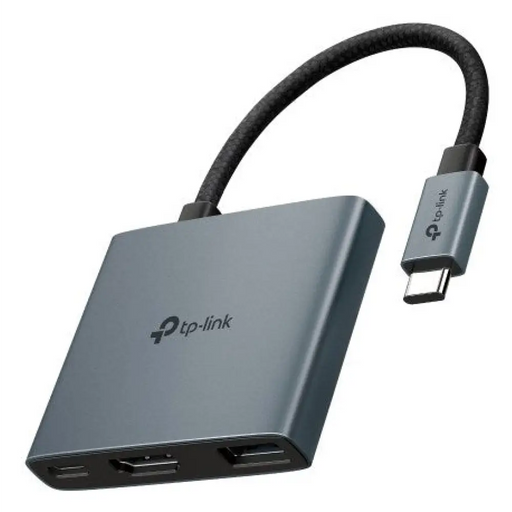 TP-Link UH3020C интерфейсен хъб USB Type-C 5000 Mbit/s Сив