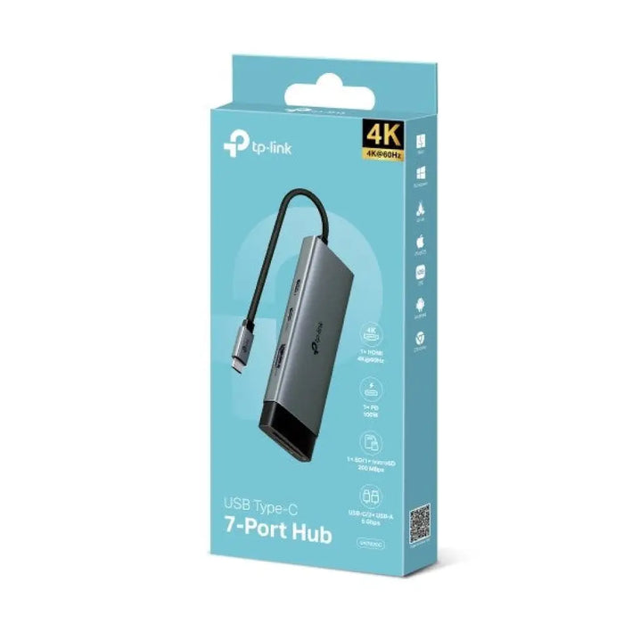 TP-Link UH7020C интерфейсен хъб USB 3.2 Gen 1 (3.1 Gen 1)