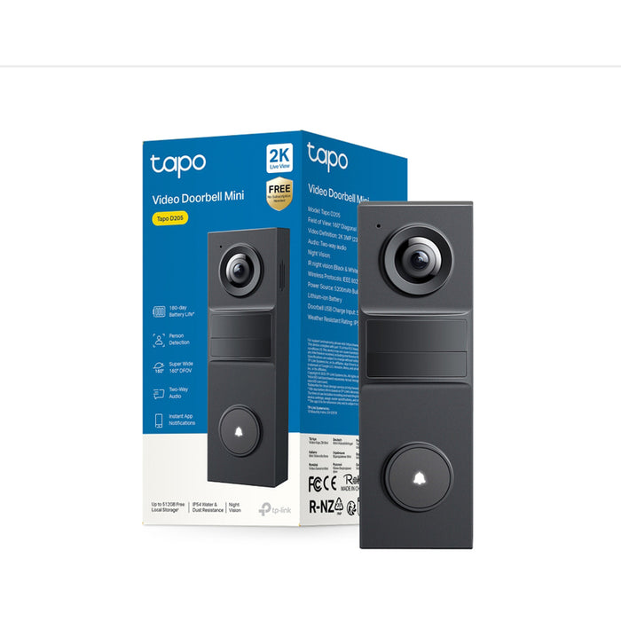 СМАРТ ЗВЪНЕЦ TP-LINK TAPO D205