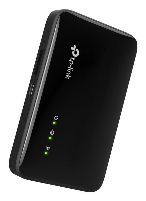 Безжичен рутер TP-Link M7005, еднобандов (2.4 GHz), 4G, черен