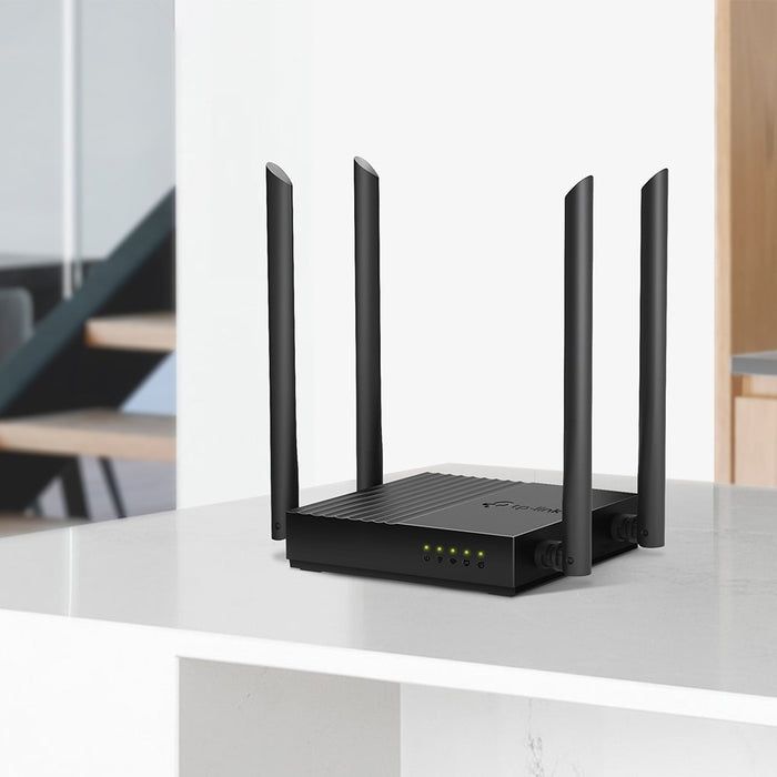 Двубандов W-Fi рутер TP-LINK ARCHER C64, черен