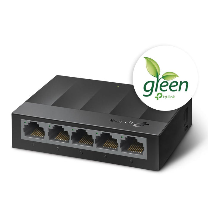 TP-Link 5-портов 10/100/1000Mbps настолен мрежов превключвател