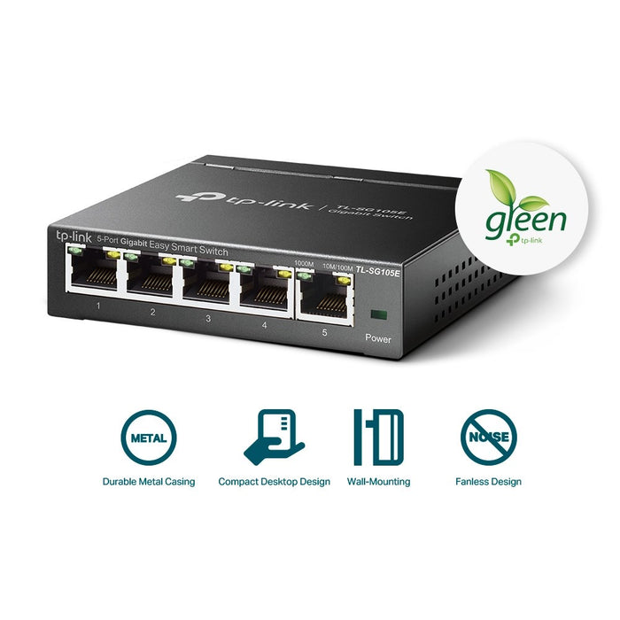 TP-Link 5-портов Gigabit Easy Smart Switch