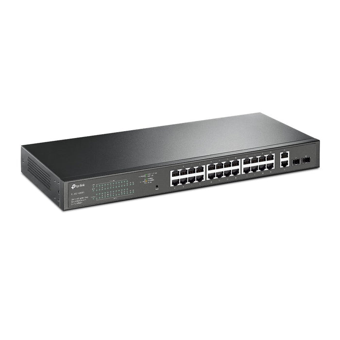 TP-Link 28-портов Gigabit Easy Smart Switch с 24-портов PoE+
