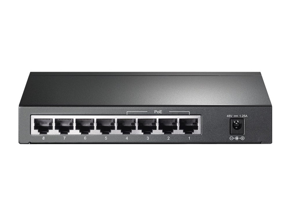 TP-Link 8-портов гигабитов настолен PoE превключвател с 4 порта