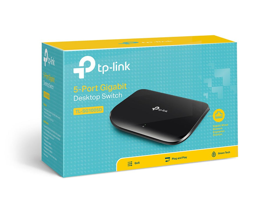 TP-Link 5-портов гигабитов настолен мрежов комутатор