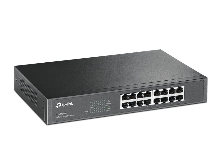 TP-Link 16-портов гигабитов мрежов превключвател за настолен компютър/рака