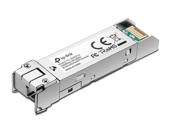 TP-Link TL-SM321B-2 мрежов приемо-предавателен модул Оптично влакно 1250 Mbit/s SFP