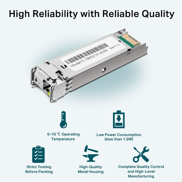TP-Link Gigabit Single-Mode WDM Bi-Directional SFP модул