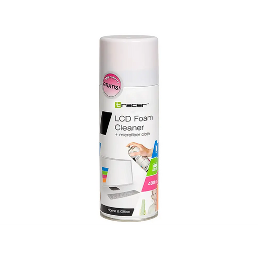 Tracer почистваща пяна с кърпа 400ml