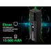 Tracer Quant 10000mAh 100W PD + QC черен