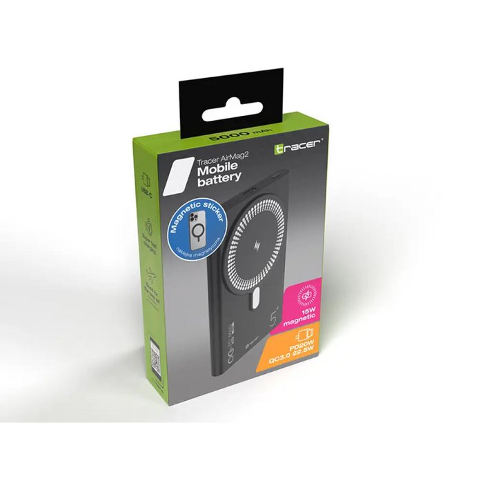 TRACER Външна батерия AirMag2 5000mAh