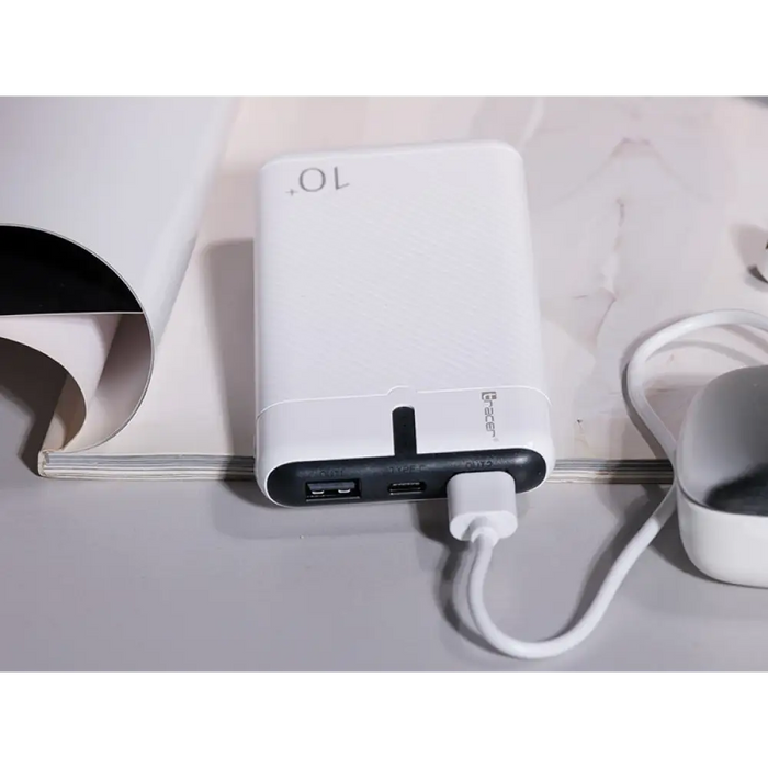 Tracer Външна батерия EnerGo 10000mAh white/black