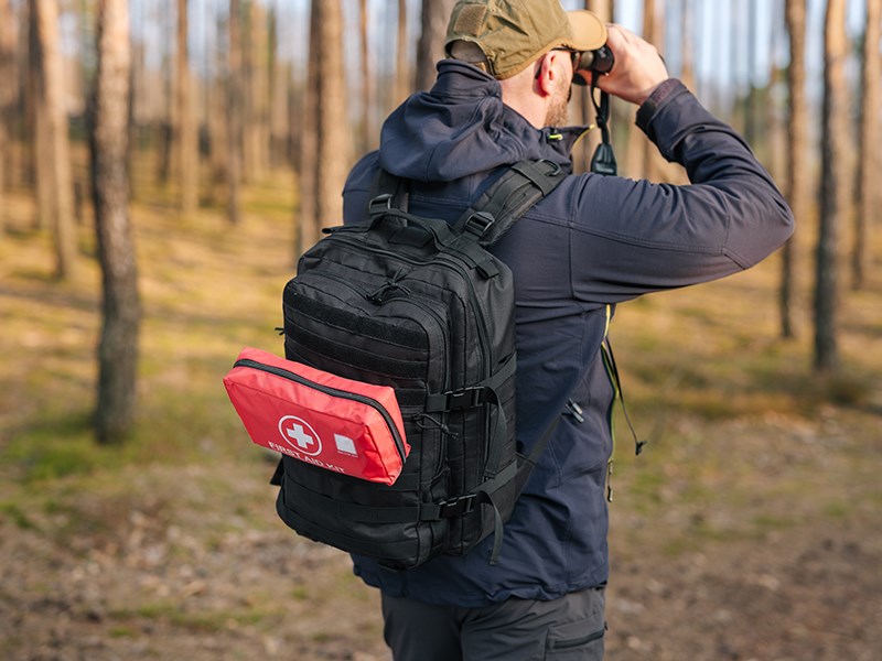 Туристическа раница Tracer Evo 16" 25L черна