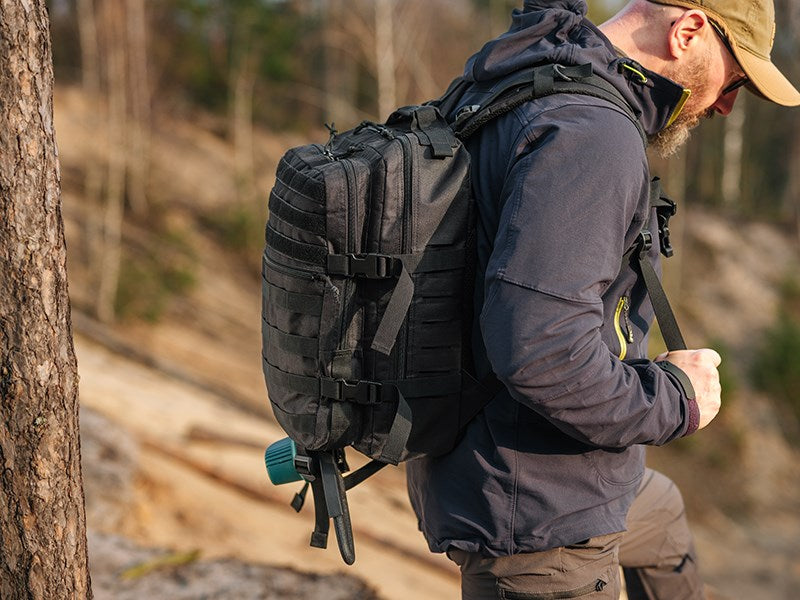 Туристическа раница Tracer Evo 16" 25L черна