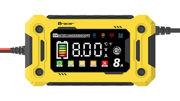 Tracer Зарядно за акумулатор 12V 8A DT128