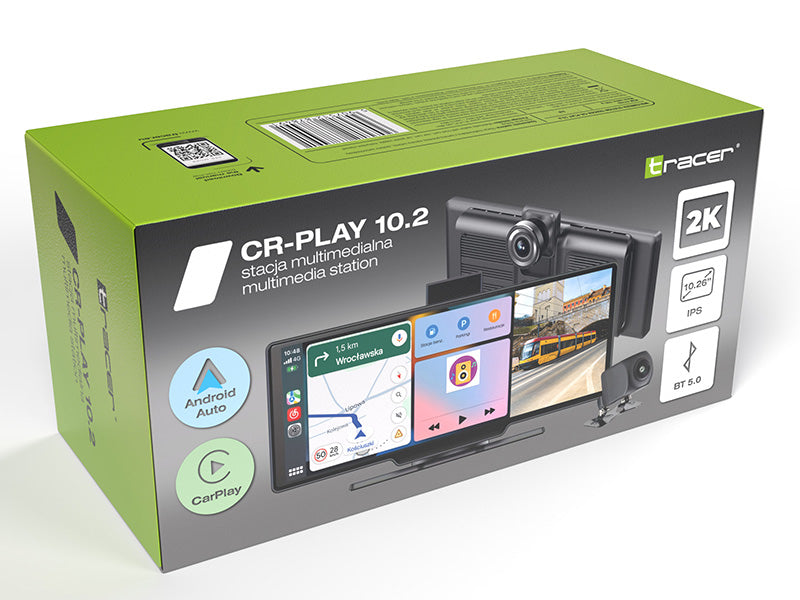 TRACER Мултимедийна станция за автомобил CR-PLAY 10.2