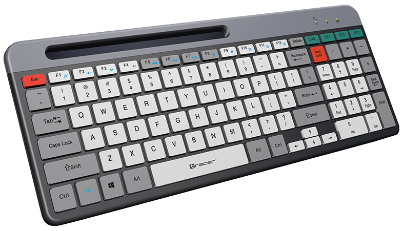 Tracer безжична клавиатура Sharp RF 2.4G, Блутут