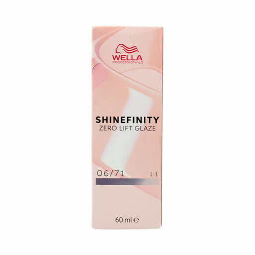 Трайно Боядисване Wella Shinefinity Nº 06/71 (60 ml)
