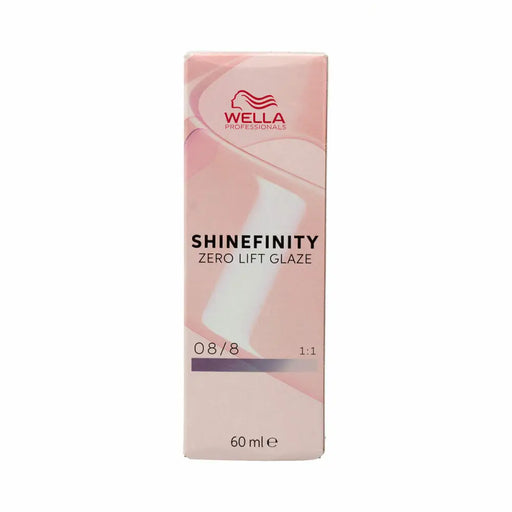 Трайно Боядисване Wella Shinefinity color Nº 08/8 (60 ml)
