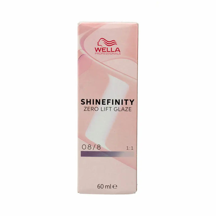 Трайно Боядисване Wella Shinefinity color Nº 08/8 (60 ml)