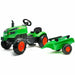 Трактор с Педали Falk Xtractor 2048AB Зелен