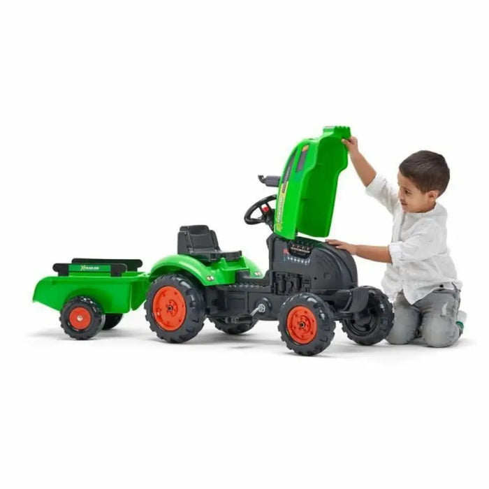 Трактор с Педали Falk Xtractor 2048AB Зелен