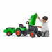 Трактор с Педали Falk Xtractor 2048AB Зелен