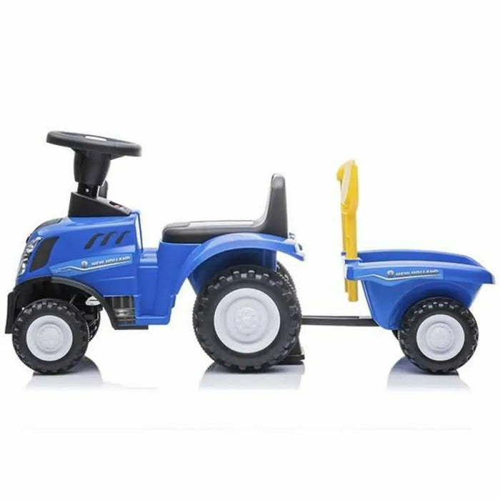 Трактор с Педали New Holland Ride ON Син 91 x 44 x 29 cm