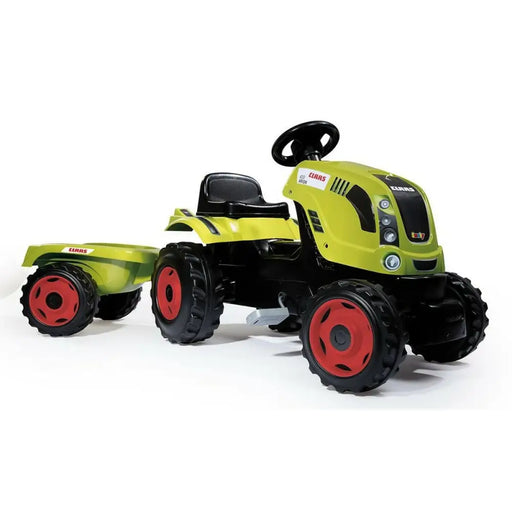 Трактор с Педали Smoby Claas Pedal Ride on Tractor Жълт