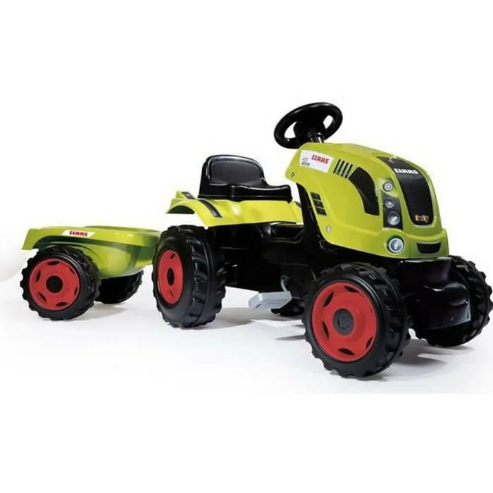 Трактор с Педали Smoby Claas Pedal Ride on Tractor Жълт
