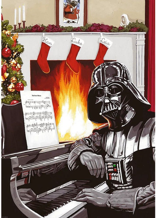 Пъзел Trefl от 1000 части - Star Wars: Коледа с Дарт Вейдър