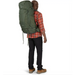 Трекинг раница Osprey Kestrel 58 черна L/XL