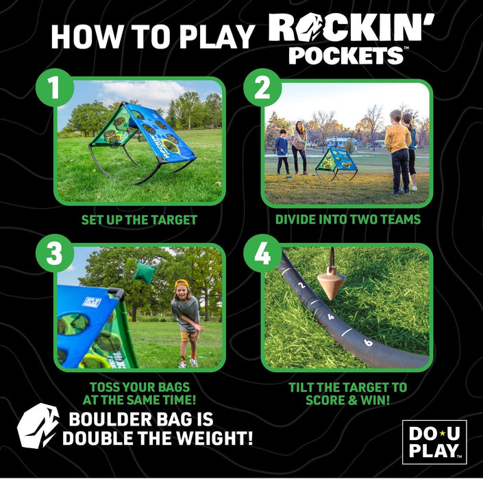 Детска игра Trelines - Rockin' Pockets, с хвърляне в джобове