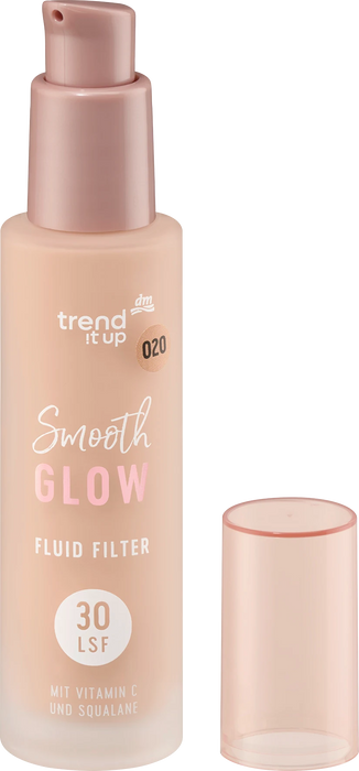 Фон дьо тен Smooth Glow Fluid Filter, Warm Beige, LSF 30, 30 ml