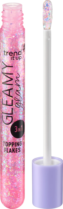 Гланц за устни Gleamy Glam Topping Flakes 130, 1 бр