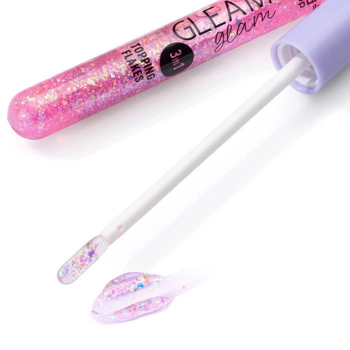 Гланц за устни Gleamy Glam Topping Flakes 130, 1 бр