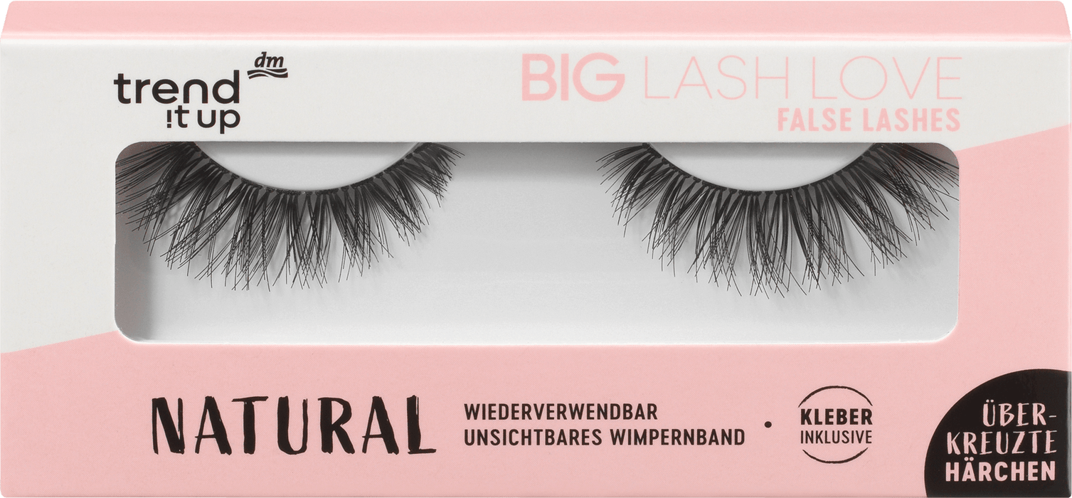 Изкуствени мигли Big Lashlove XXL Natural, 2 бр