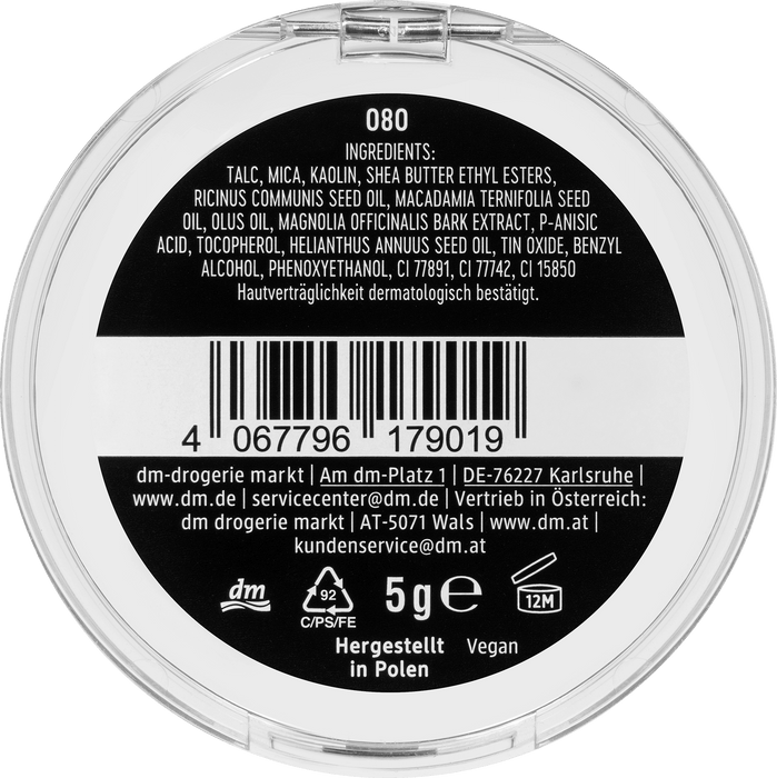 Руж Powder Blush, № 080, 1 бр