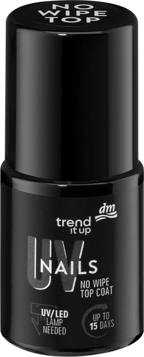 Топ лак за нокти UV No Wipe, 9 ml