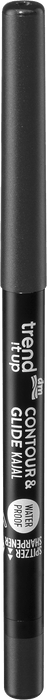 Водоустойчив молив за очи тип каял Contour & Glide-№ 040 сив, 1 бр
