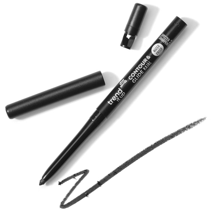 Водоустойчив молив за очи тип каял Contour & Glide-№ 040 сив, 1 бр