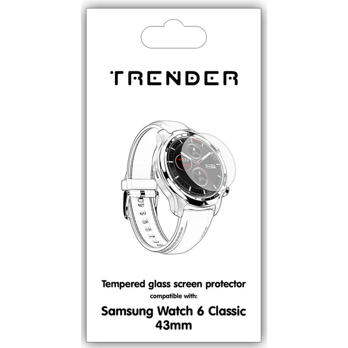 СТЪКЛО TRENDER SAMSUNG WATCH6 CLASSIC 43 MM